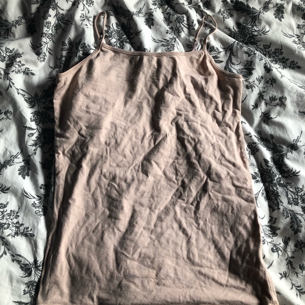 Nude tank top